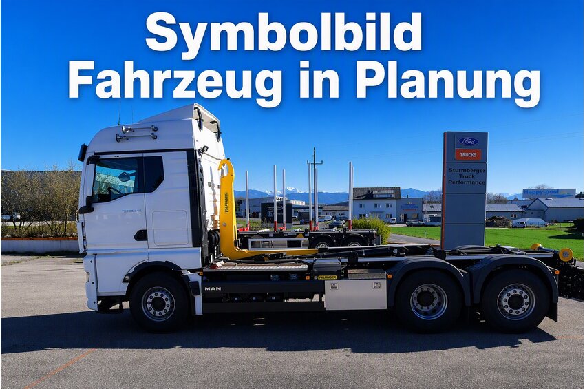 Fahrzeug in Planung mit Hakengerät HT-20A-TEC