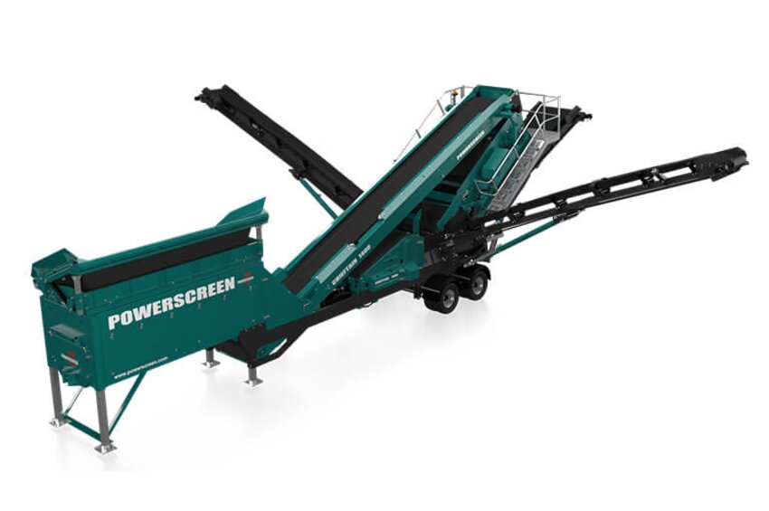 Radmobile Chieftain 1400 Siebanlage