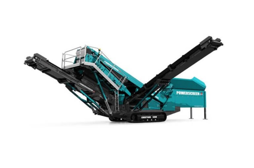 Raupenmobile Chieftain 1400 Siebanlage
