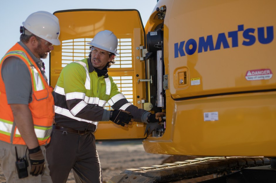 Winter maintenance for bulldozers, excavators & wheel loaders